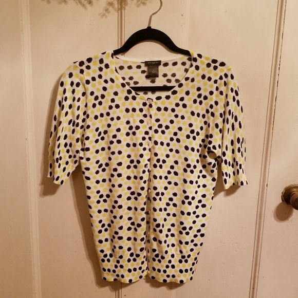 Ann Taylor Sweaters - Ann Taylor Dot Cardigan
